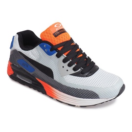 Sneakers Sportive B49-3 Bianco nero multicolore 1