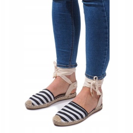 Sandali Espadrillas Ballerine 6368 Nero 1