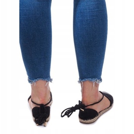 Sandali Espadrillas Ballerine 6333 Nero 1