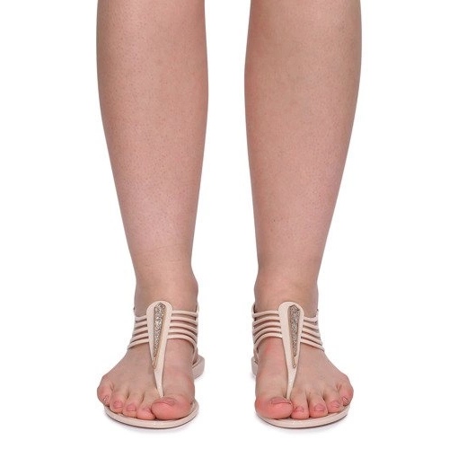 Sandali Meliski Con Cyrkoniami 001-356 Beige 2