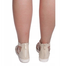 Sandali romani LEI-109 Beige 1