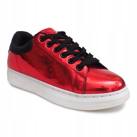 Sneakers Retro Superstar 1690-4 Rosse rosso 2