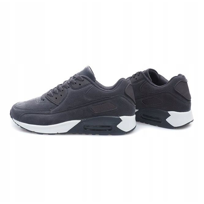 Scarpe Sportive Sneakers Suede Z2014-6 D. Grey grigio 1