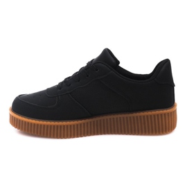 Stivali Creepers Sulla Piattaforma B3136B-SP Nero 1