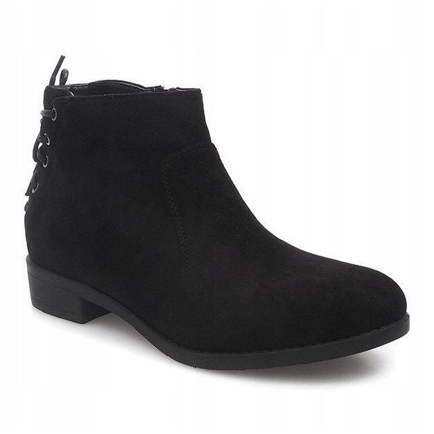 Stivaletti Classic Stringati Y606 Neri nero 2