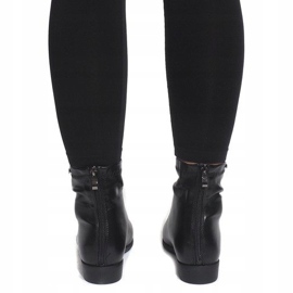 Stivali Motorizzati Con Borchie LL98 Nero 1