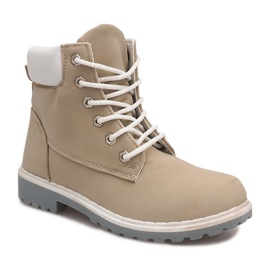 Timberki Trapezio 6612-4 Beige 1