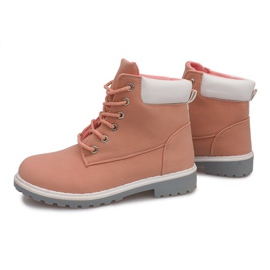 Timberki Trapezio 6612 Rosa 1