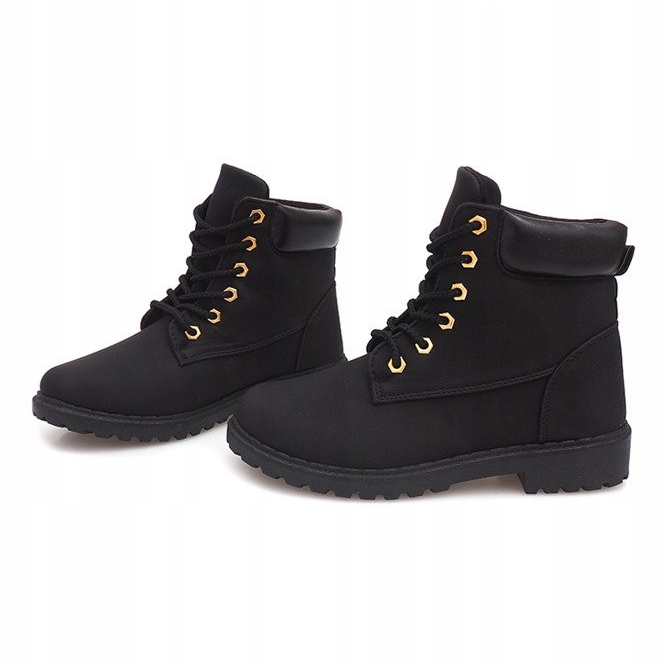 Timberki Trapezio 6612 Nero 1