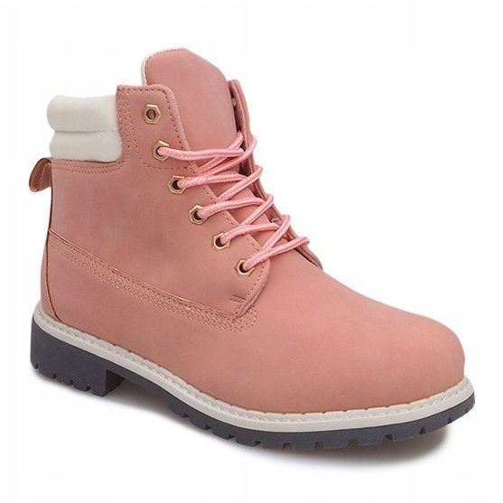 Stivali caldi in legno H88B rosa 2