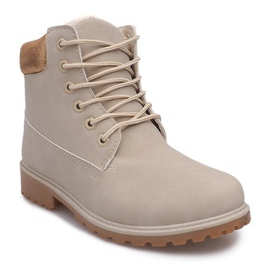 Trappers di legno caldo ZY-15 Beige 2