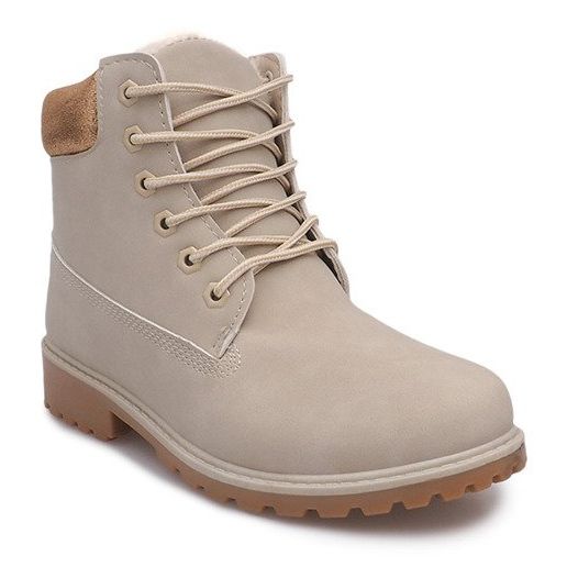 Trappers di legno caldo ZY-15 Beige 2
