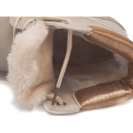 Trappers di legno caldo ZY-15 Beige 1