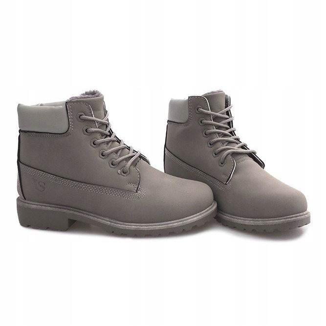 Warm Timber Trappers 8315-5 Grigio 1