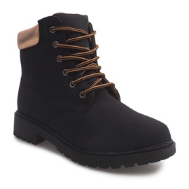 Warm Timber Trappers 8589 Black nero 1