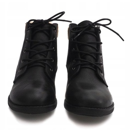 Stivali caldi Stivali Jodhpur Fur PD-15 Nero 2