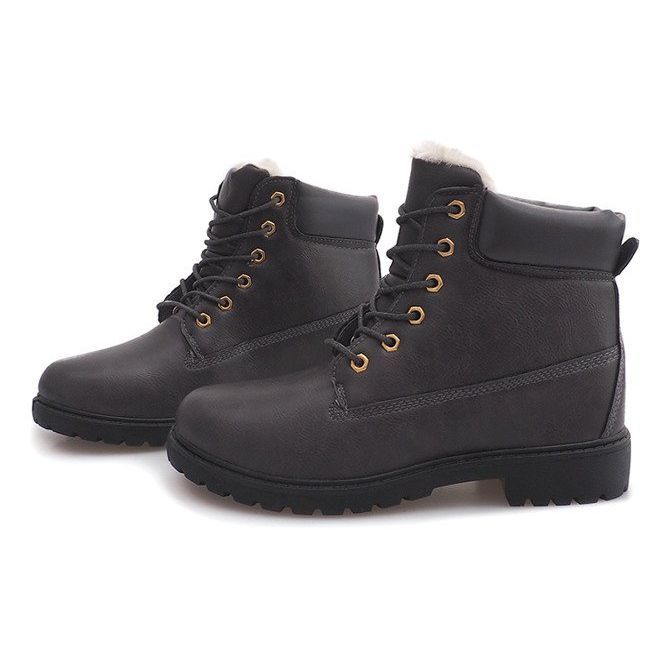 Warm Timber Trappers TL037-3 Grigio 2