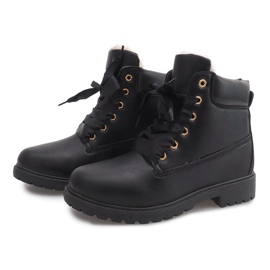 Stivali in legno coibentato TL037-3 Nero 1