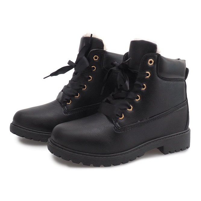 Stivali in legno coibentato TL037-3 Nero 1