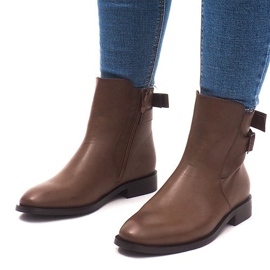 Stivaletti Chelsea solidi e isolanti 740 Camel marrone 1