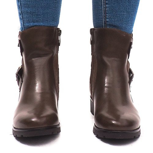 Stivali caldi 3108 Camel marrone 2