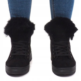 Scarpe da ginnastica isolate AB-14 nere nero 2