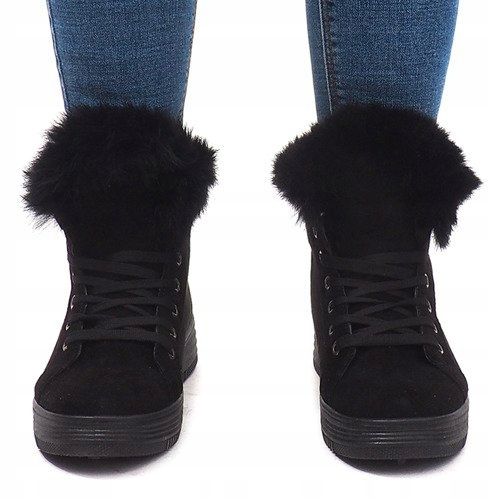 Scarpe da ginnastica isolate AB-14 nere nero 2