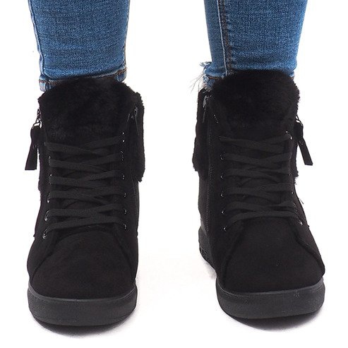 Sneakers isolate L7360 nere nero 2