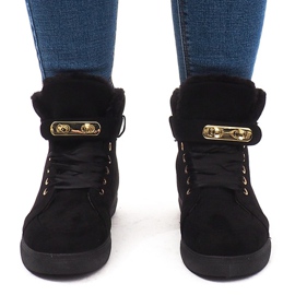 BM Sneakers calde BOK-1122 Nere nero 2