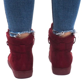 Sneakers calde BOK-1122 Rosse rosso 1