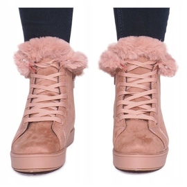 Sneakers calde XY-288 Rosa 1