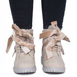Stivali stravaganti caldi TL0129-4 Beige 1