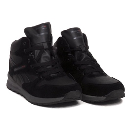Stivali da neve caldi H1738B Nero 1