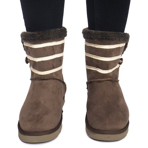 Stivaletti neri 89-67 Verde 1