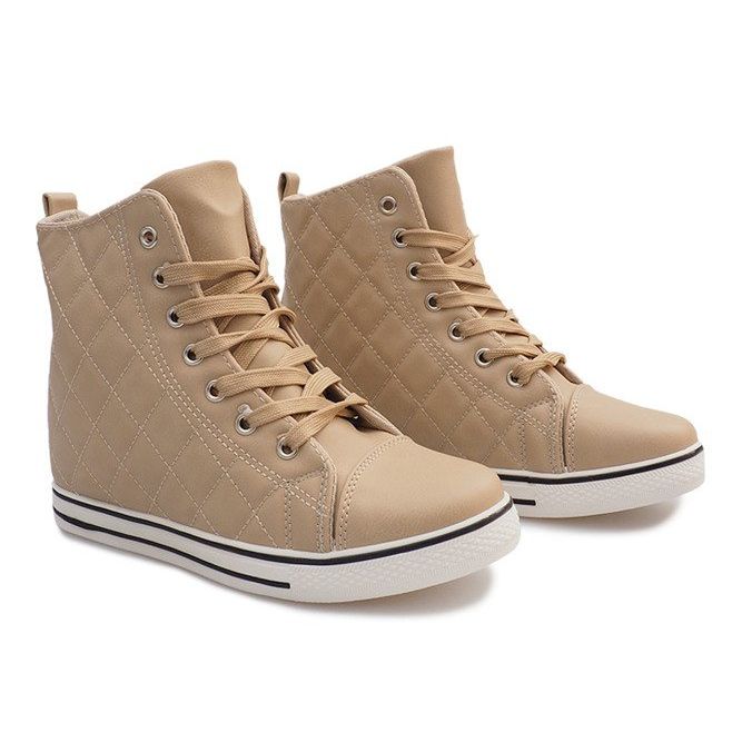 Sneakers trapuntate Z043 Beige 1