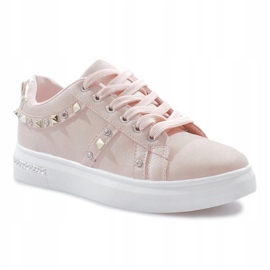 Sneakers rosa con borchie Lucette 1