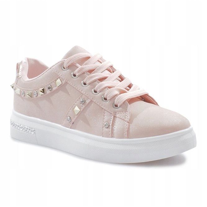 Sneakers rosa con borchie Lucette 1