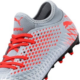 Scarpe da calcio Puma Future 4.4 Mg Jr 105697-01 multicolore grigio 2