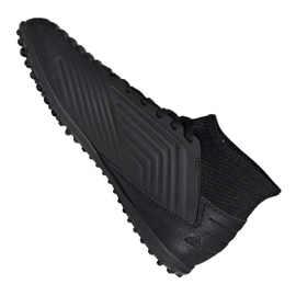 Scarpe da calcio Adidas Predator 19.3 Tf Jr G25801 nero nero 1