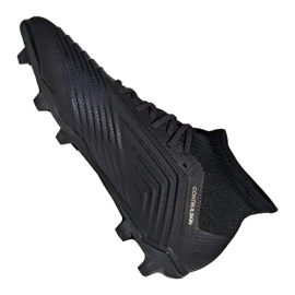 Scarpe da calcio Adidas Predator 19.1 Fg Jr G25791 nero nero 1