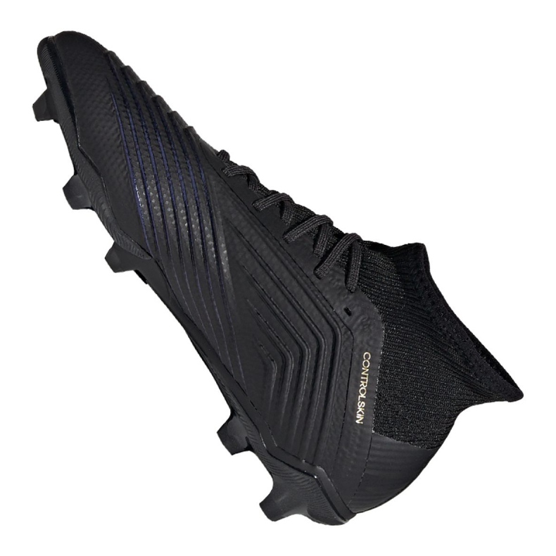 Scarpe da calcio Adidas Predator 19.1 Fg Jr G25791 nero nero 1