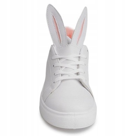 Scarpe da ginnastica bianche Bunnies 6198 bianco 1