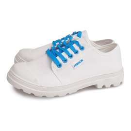 Timberki Trapery Stivali HC243 Bianco bianca 1