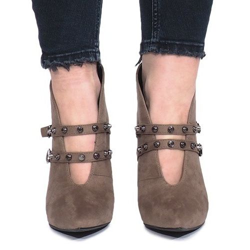 Stivaletti Karine beige 1