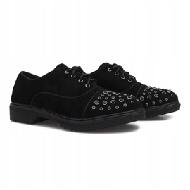 Scarpe nere con borchie di Raymonde nero 1
