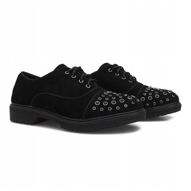 Scarpe nere con borchie di Raymonde nero 1