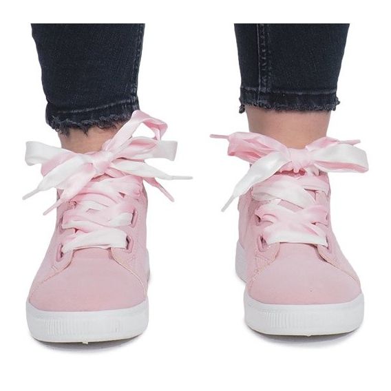 Sneakers rosa con fiocchi Sabine 2