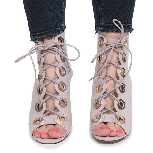 Stivali Sylviane grigi grigio 1