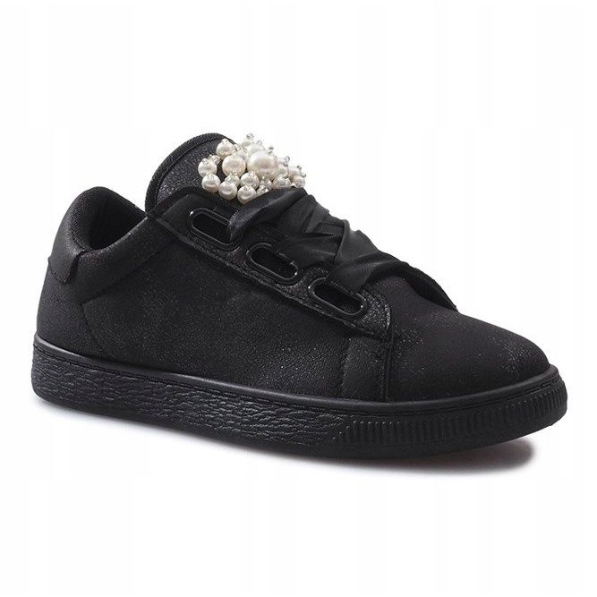 Sneakers nere con Black Pearl nero 1