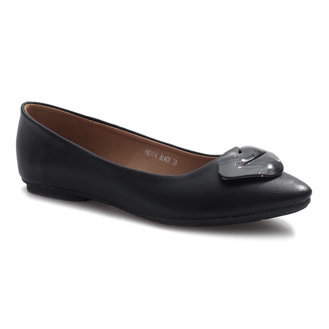 Ballerine Nere con Bocca Bocca nero 1